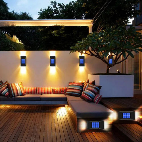 Solar Outdoor Waterproof Wall Lamp