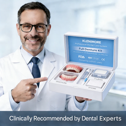 ⏰ Custom-Fit Dentures ENDS TODAY 70% OFF | Smile with Confidence|Buy 2, Get 1 Free