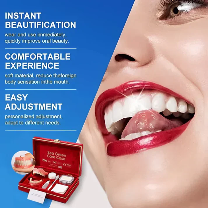 🎁Ends Today: 70% OFF! 🦷Advanced Customized Full Denture Set🦷 (🔥10,000+ Sold In Last 30 Day)