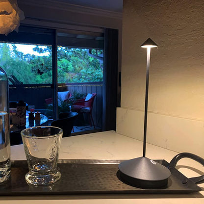 2024 Minimalist LED Table Lamp - Waterproof & Dimmable Cordless Lighting