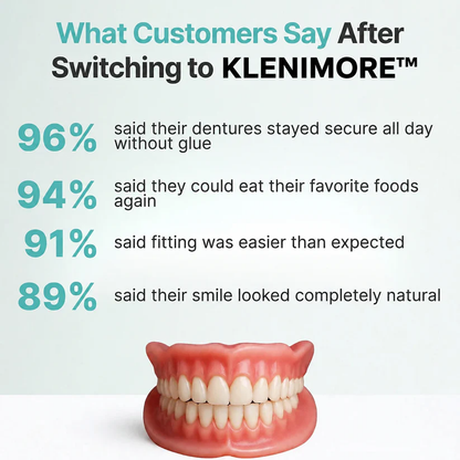 ⏰ Custom-Fit Dentures ENDS TODAY 70% OFF | Smile with Confidence|Buy 2, Get 1 Free