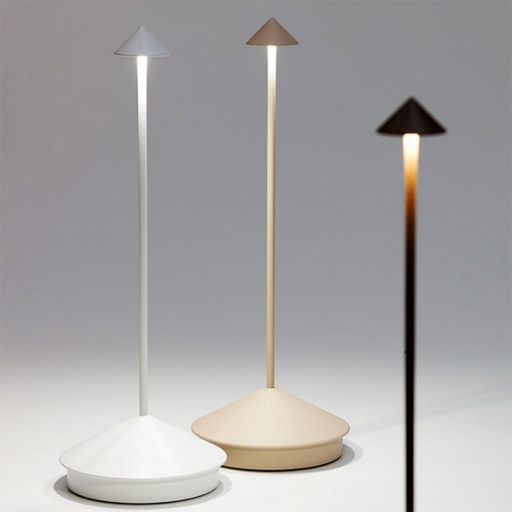 2024 Minimalist LED Table Lamp - Waterproof & Dimmable Cordless Lighting