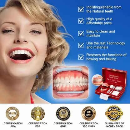 🎁Ends Today: 70% OFF! 🦷Advanced Customized Full Denture Set🦷 (🔥10,000+ Sold In Last 30 Day)