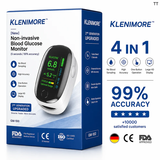 2026 Non-Invasive 5-Second Real-Time Metabolic Tracking Device – 99% Accuracy